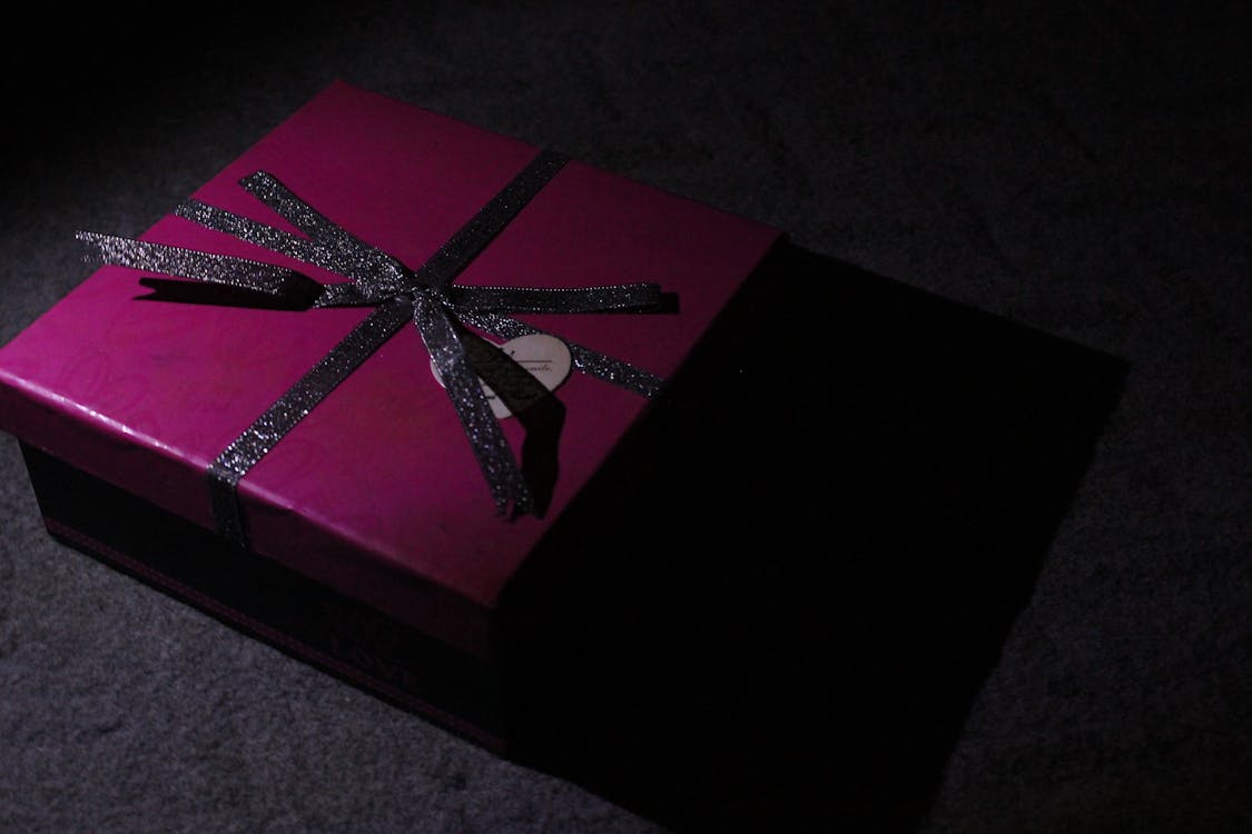 Cadeau met lint