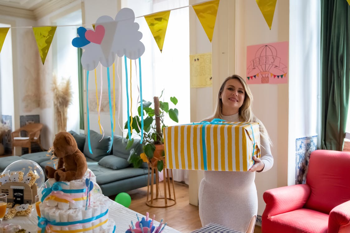 Cover: Babyshower cadeau: een gepersonaliseerd kinderboek voor de baby die nog komt