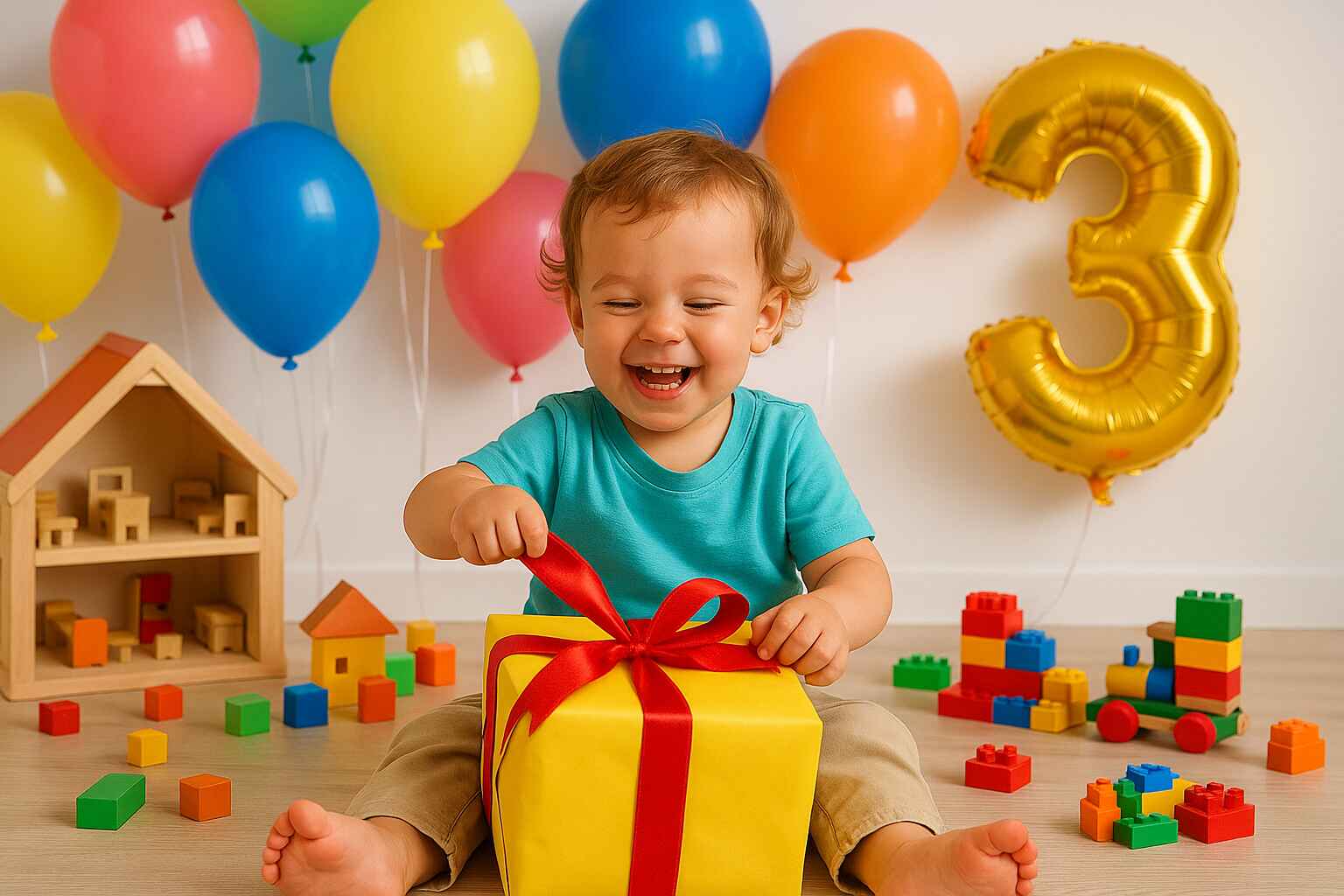 Cadeautips voor de 3e verjaardag in 2025: origineel & leerzaam