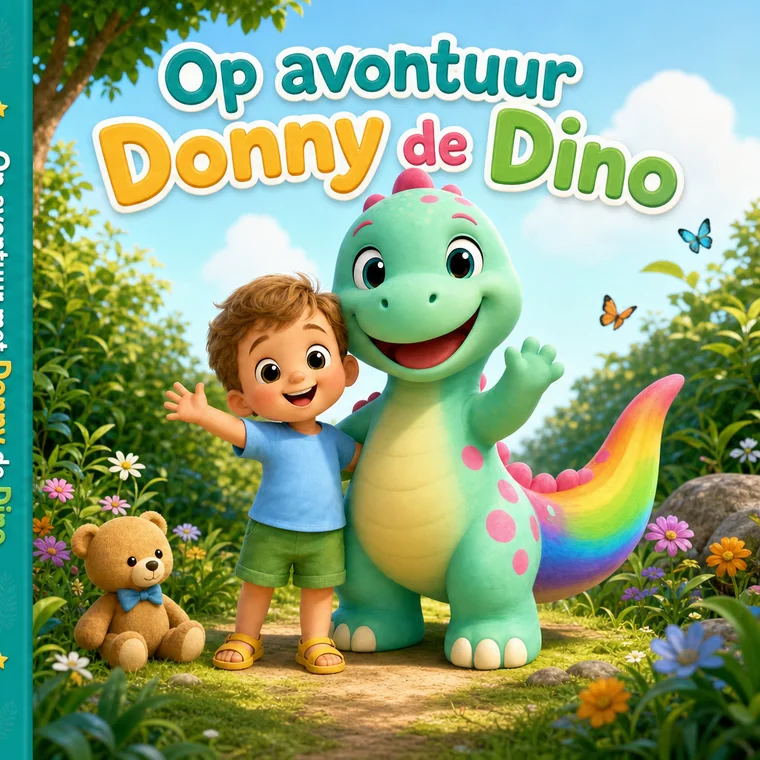 Voorbeeld voorkant: Dino-avontuur