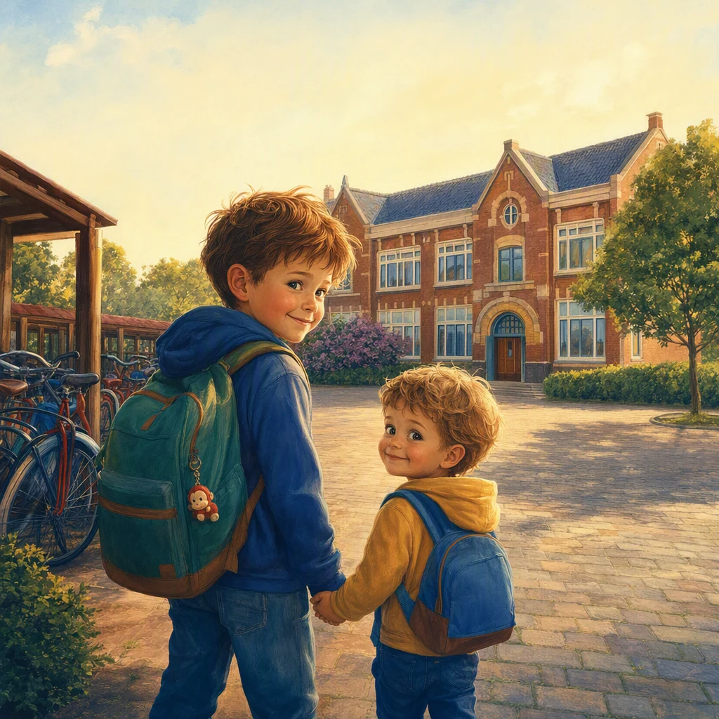 Klaar voor de brugklas