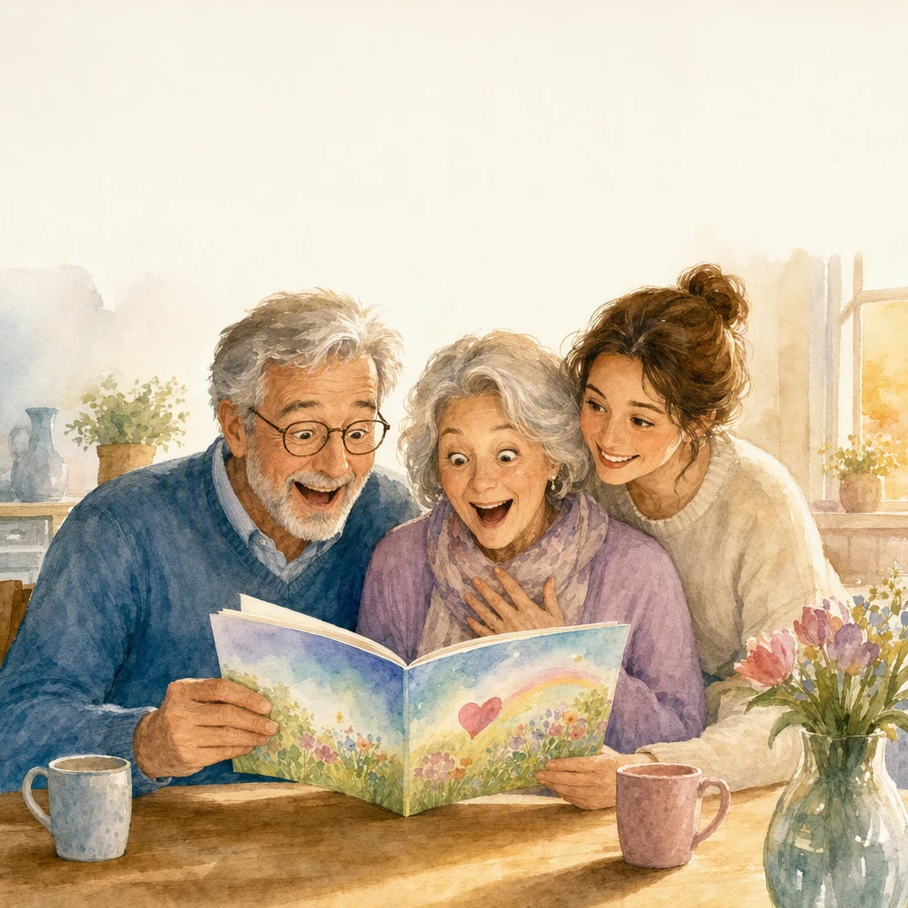 Jullie worden opa en oma