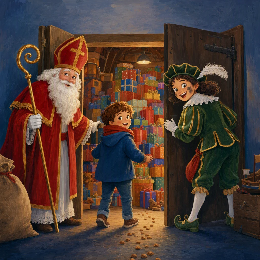 De cadeaus zijn verdwenen