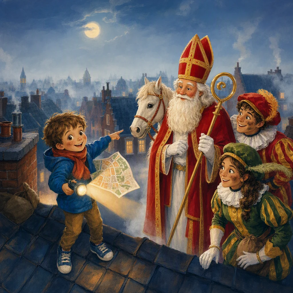 Sinterklaas is de weg kwijt