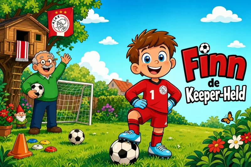 Voorbeeld voorkant: Finn de Keeper-Held