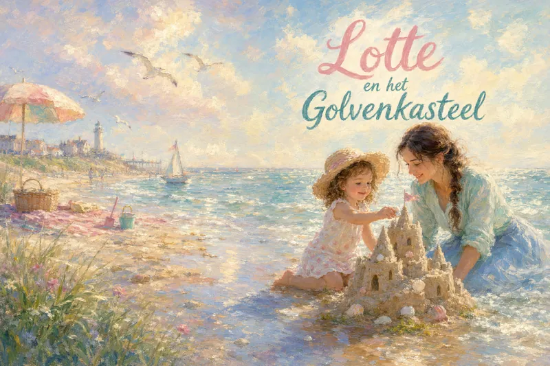 Voorbeeld voorkant: Lotte en het Golvenkasteel