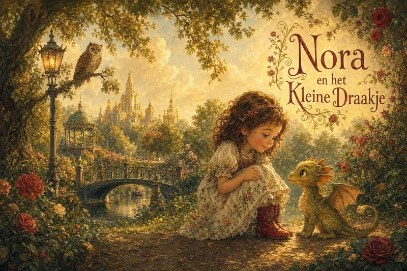 Voorbeeld voorkant: Nora en het Kleine Draakje