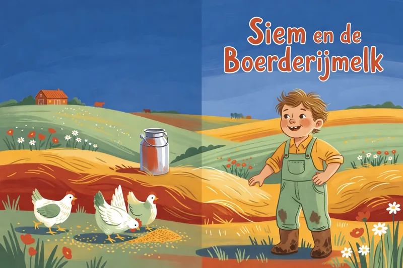Voorbeeld voorkant: Siem en de Boerderijmelk