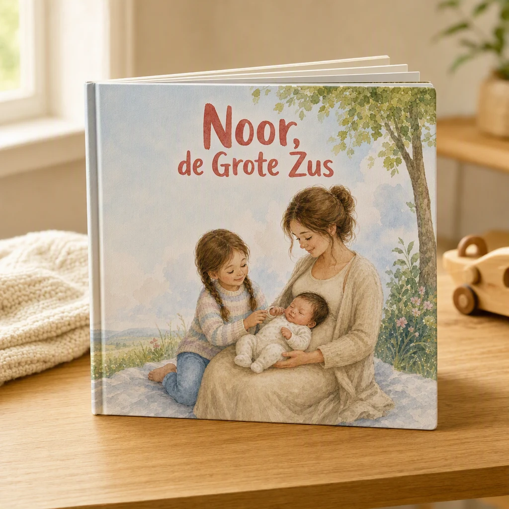 Gepersonaliseerd kraamcadeau kinderboek